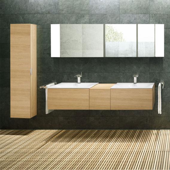 Тумба подвесная под раковину KEUCO EDITION 11 31341 210000 с одним выдвижным фронтом, корпус/фасад глянцевый лак, белая