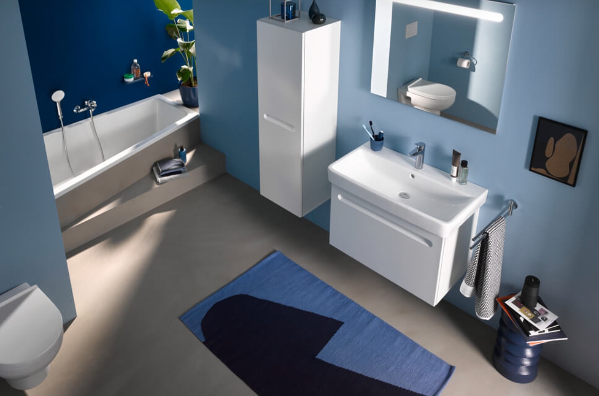 Однорычажный смеситель для раковины DURAVIT Duravit No.1 S N11010002010 156 мм, без донного клапана, хром