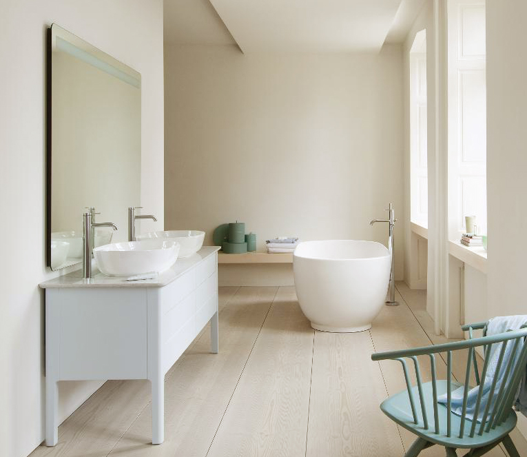 Столешница для раковины Duravit Luv LU9468L2525 кварцевый камень песочный структурный