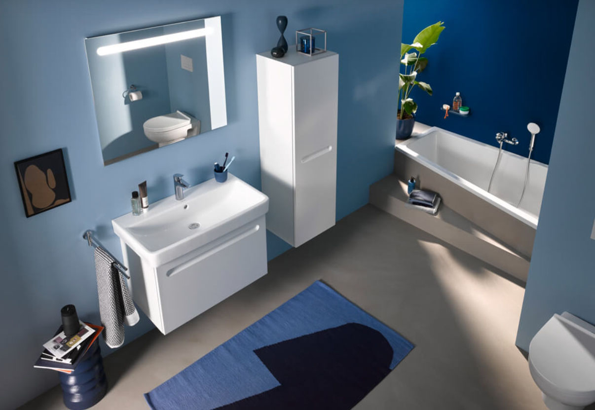 Ванна встраиваемая акриловая трапециевидная DURAVIT Duravit No.1 700507000000000 850 мм х 1600 мм х 480 мм, с наклонной спинкой справа, белая глянцевая