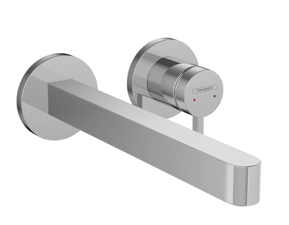 Смеситель для раковины однорычажный скрытого монтажа HANSGROHE Finoris 76050000 цвет Хром