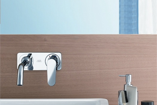 Смеситель для раковины AXOR Citterio M 34115000 с панелью хром