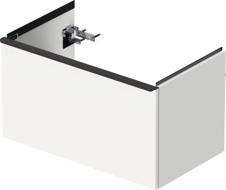 Тумба подвесная под раковину DURAVIT D-Neo DE425501818 784 мм х 452 мм, с одним выдвижным ящиком, белый матовый