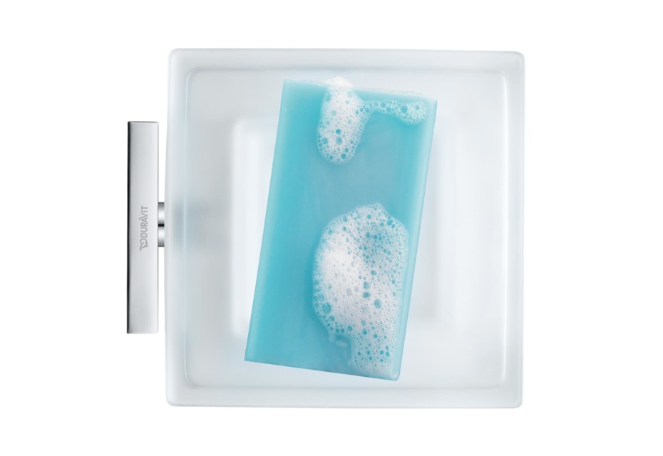 Полочка для мыла Duravit Karree 0099521000  хром