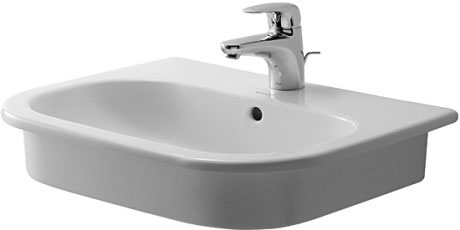 Раковина встраиваемая сверху  Duravit d-code 0337540000 54х43 см
