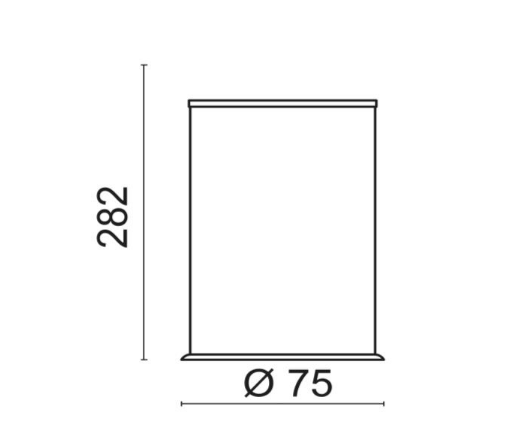 Мусорное ведро 5 л BOSSINI BAGNO V50011.030 цвет Хром