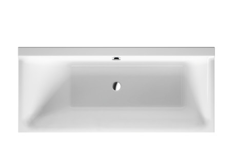 Акриловая ванна Duravit P3 Comforts 700371000000000 1600 х 700 c наклоном для спины слева, встраиваемая или с панелями, белая (изделие снято с производства)