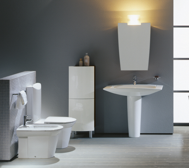 РАСПРОДАЖА Пьедестал для раковины  Laufen  Mylife  8.1994.0.400.000.1  с покрытием LCC, белый