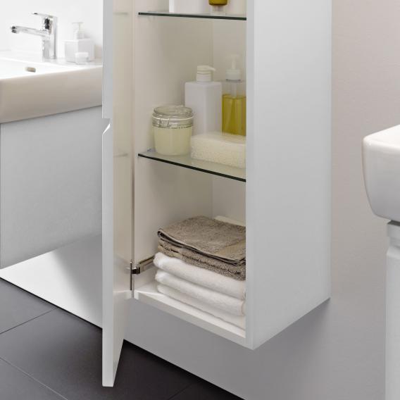 Высокий шкаф-пенал подвесной Laufen  Pro   4.8312.1.095.479.1 высота 165 см, дверь левая, светлый дуб