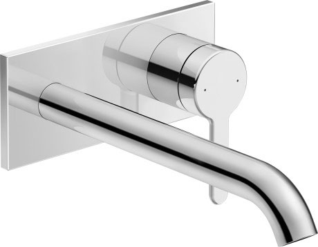Однорычажный смеситель для раковины Duravit С.1 C11070004010 S 225 мм , Хром
