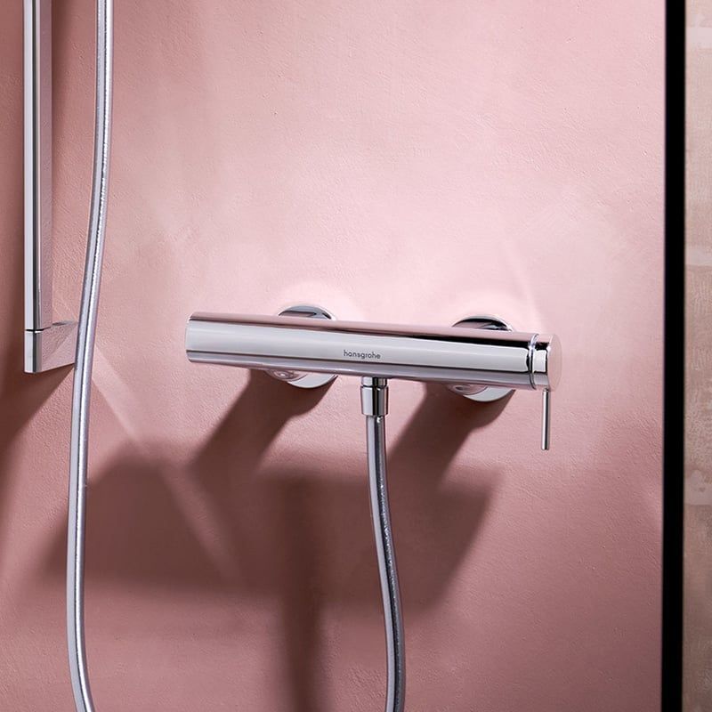 Смеситель однорычажный для душа HANSGROHE TECRUTIS S 73622000 внешнего монтажа, цвет Хром