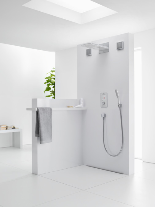Верхний душ Hansgrohe Raindance Rainfall 180 AIR 2jet 28433000 Хром