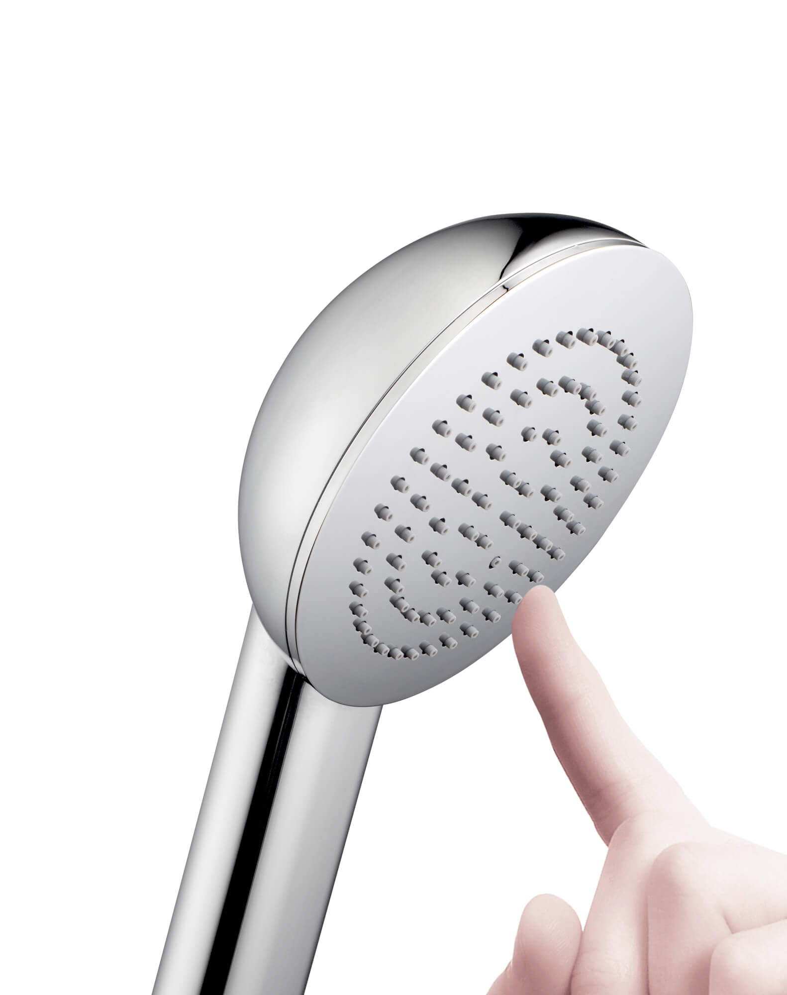 Лейка для душа Bossini Ronda 1 режим B00190 Хром