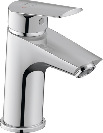 Однорычажный смеситель для раковины DURAVIT Duravit No.1 S FreshStart N11011001010 156 мм, без донного клапана, хром