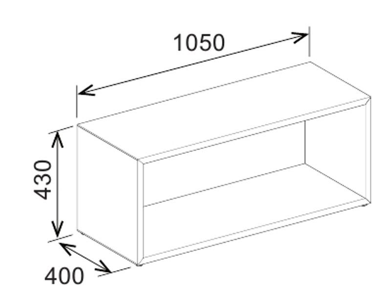 Скамья для сиденья напольная Keuco Edition Lignatur 33335 800000 1050 x 430 x 400 мм Орех