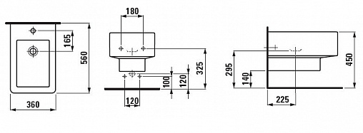 РАСПРОДАЖА Биде подвесное  Laufen  Living  8.3043.2.000.302.1  36х56х31 см, цвет белый