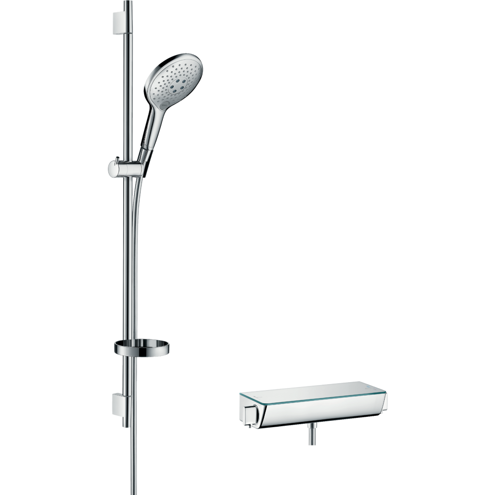 Душевой гаринитур с термостатом Hansgrohe Raindance Select 150 Combi 27037000 Хром