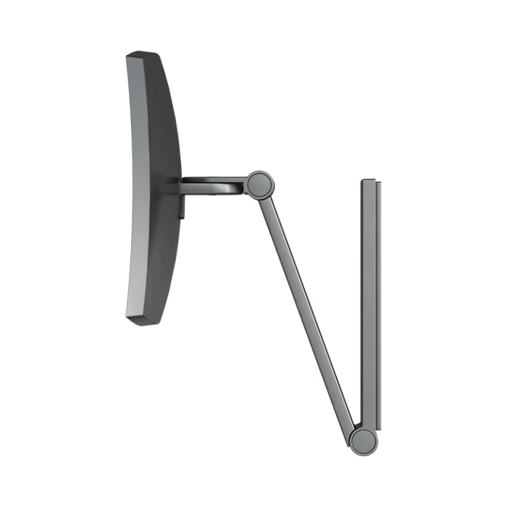 Косметическое зеркало без подсветки KEUCO ilook move 17613 130000 Чёрный шлифованный хром