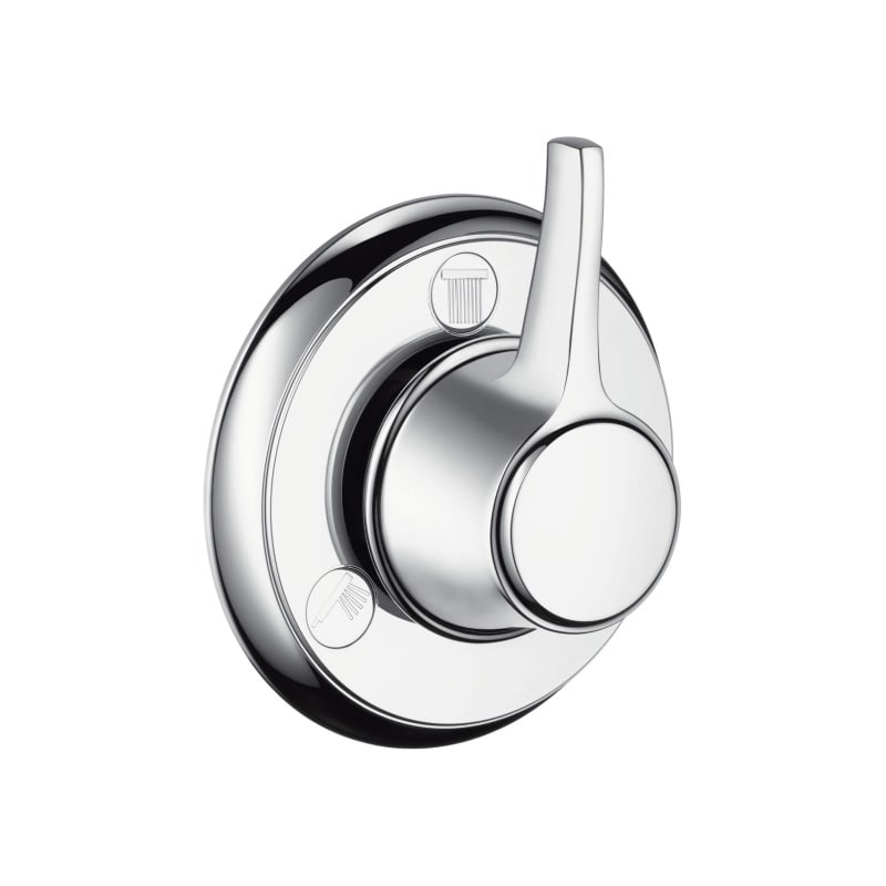 Наружная часть для переключателя Hansgrohe Trio/Quattro Classic 15934000 Хром (изделие снято с производства)