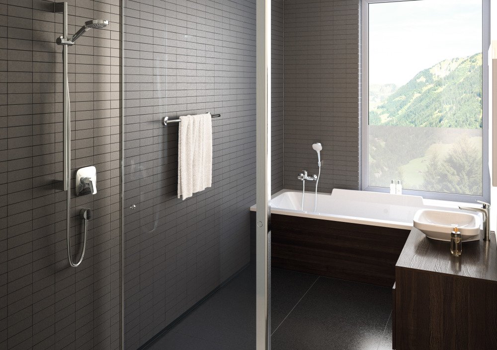 Смеситель для душа Hansgrohe Logis 71607000 встраиваемый хром