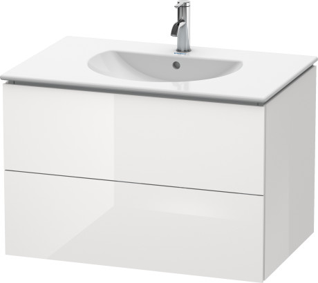Тумба подвесная под раковину Duravit L-Cube LC626208585 белый глянцевый