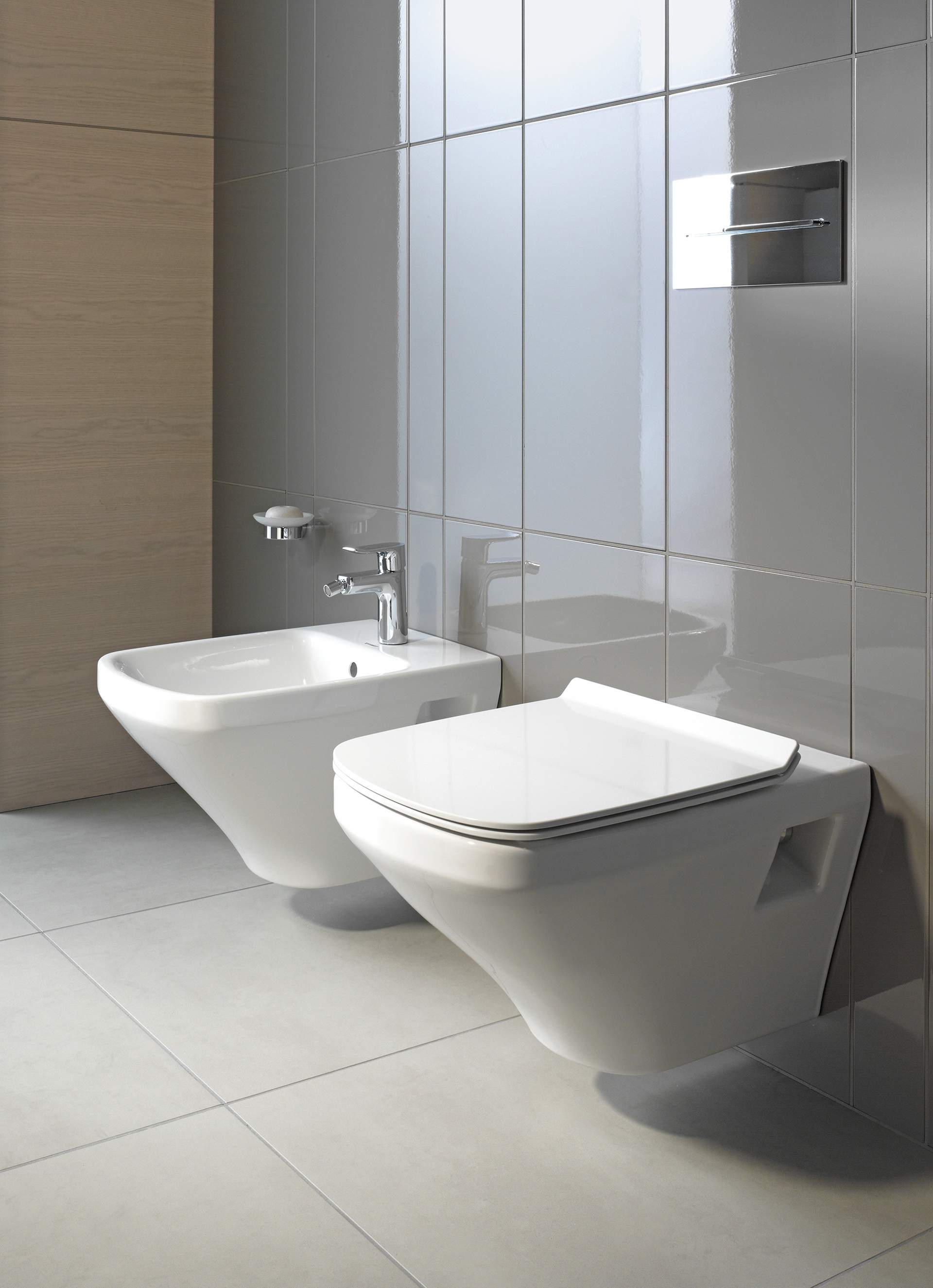 Подвесное биде Duravit DuraStyle 2282150000 с переливом, белое