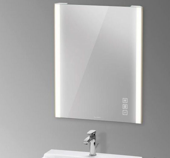 Зеркало с подсветкой DURAVIT XViu XV70410B1B1 620 мм х 800 мм, версия Icon, шампань