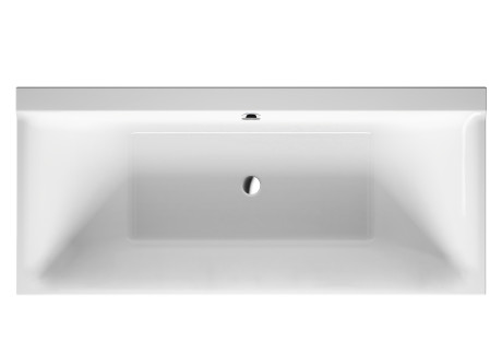 Акриловая ванна Duravit P3 Comforts 700377000000000 1800 х 800 c двумя наклонами для спины, встраиваемая или с панелями, белая (изделие снято с производства)
