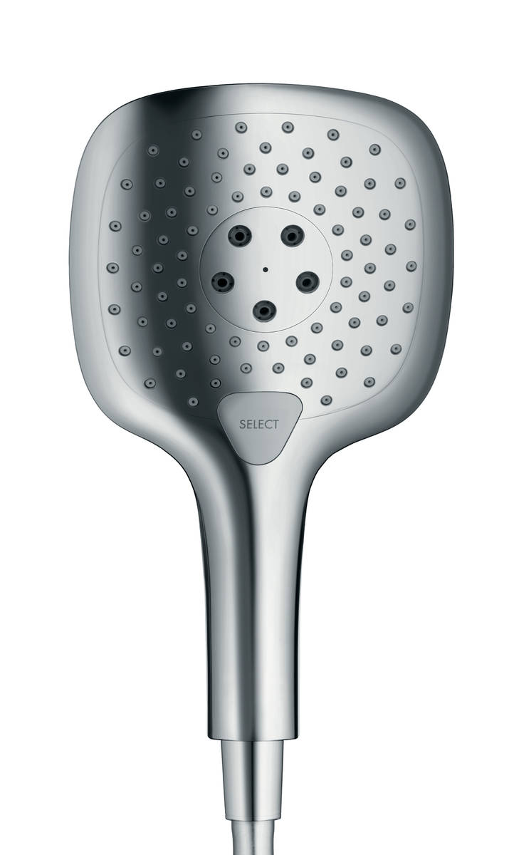 Ручной душ Hansgrohe Raindance Select E 150 3 jet 26551400 Хром/Белый
