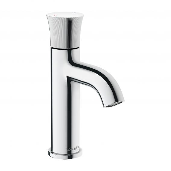 Однорычажный смеситель  Duravit White Tulip WT1010002010 для раковины S, 187 мм, хром