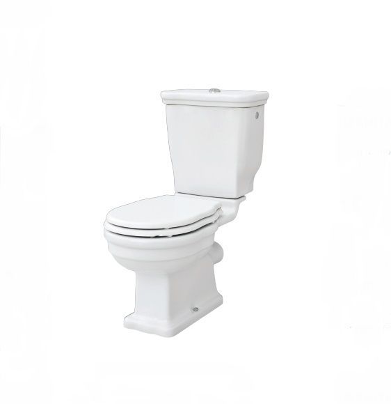 Бачок для напольного унитаза ARTCERAM HERMITAGE HEC001 01 00 410 мм х 420 мм, подвод воды сбоку, белый глянцевый