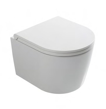 Сиденье для унитаза GLOBO FORTY3 FOR22BI 395 мм х 360 мм, съёмное, с Soft-Close, белый глянцевый