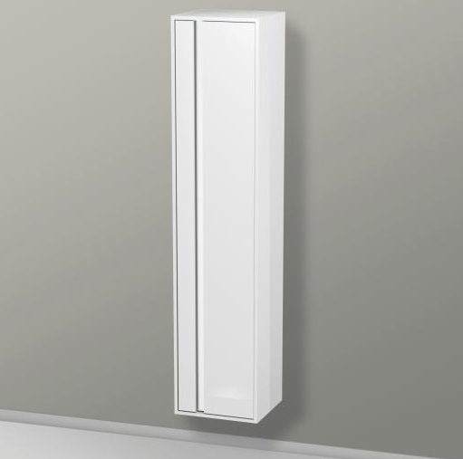 Шкаф высокий Duravit Ketho KT1255R2222 правый, с полками, белый глянцевый