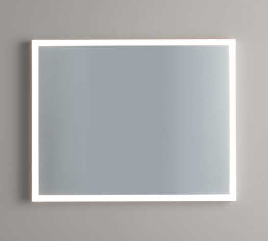 Зеркало с подсветкой BERTOCCI MIRROR DESIGN 146 8300 0200 9746 600 мм х 750 мм, белый матовый