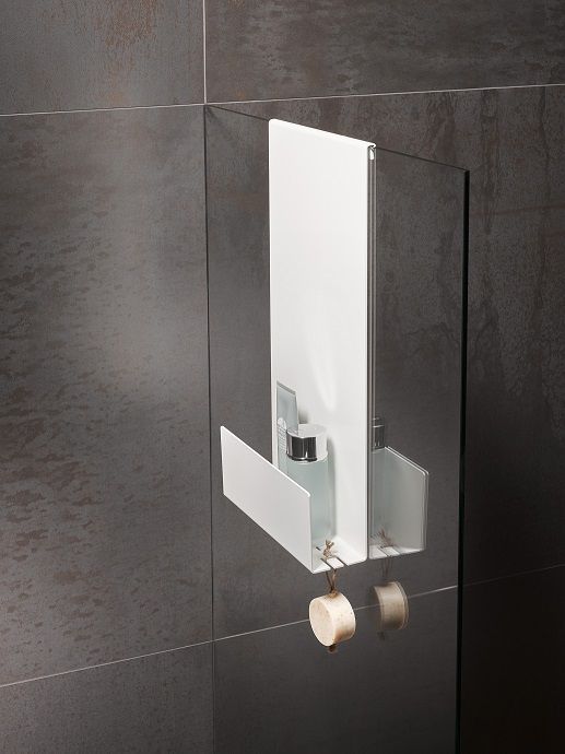 Полочка для душа KEUCO UNIVERSAL 24951 510000 100 мм х 320 мм х 597 мм, цвет белый