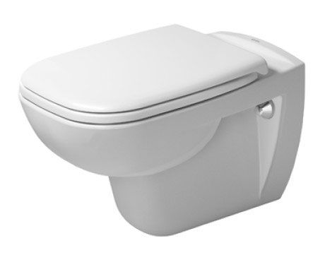 Подвесной унитаз Duravit D-Code 45350900A1 54 см с сиденьем (комплект)