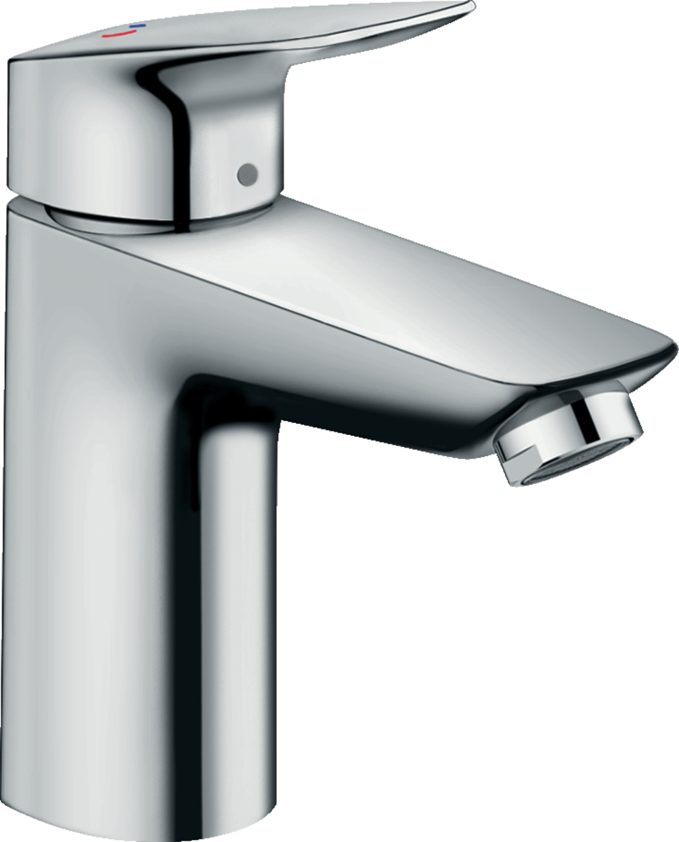 Смеситель для раковины Hansgrohe Logis 71102000 со сливным гарнитуром хром (изделие снято с производства)