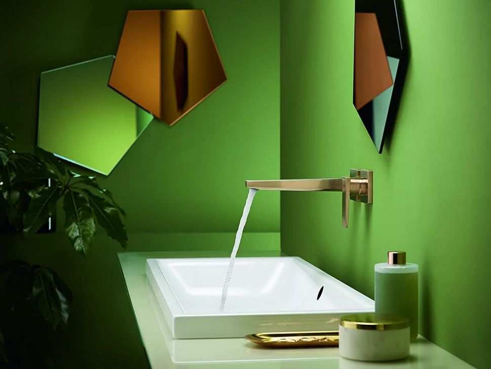 Смеситель для раковины однорычажный Hansgrohe Talis E 71734670 чёрный матовый
