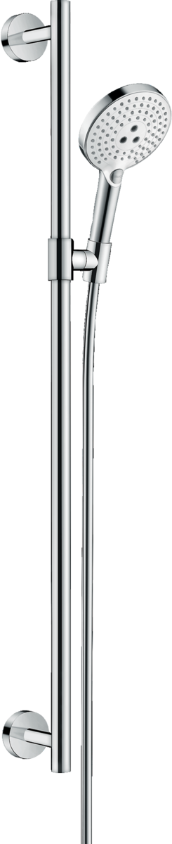 Душевой гарнитур  со штангой 90 см Hansgrohe Raindance Select S/Unica Comfort 26322400 Хром/Белый