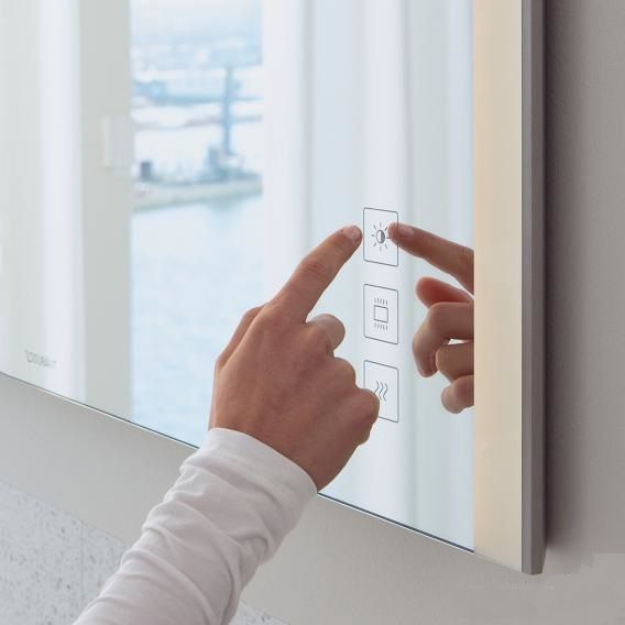 Зеркало с подсветкой DURAVIT XViu XV70410B1B1 620 мм х 800 мм, версия Icon, шампань