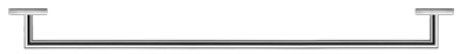 Держатель для полотенца Duravit Karree 0099601000  хром
