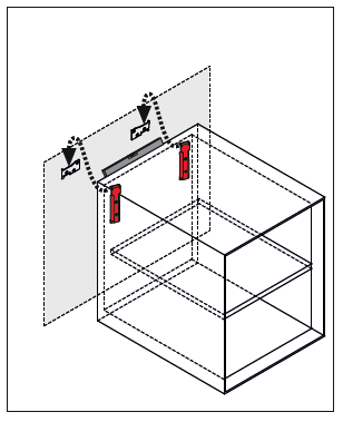 Открытая  полка  Laufen  Boutique  4.0910.0.150.251.1  300x360 x380 мм,  лакированный шпон темный дуб 