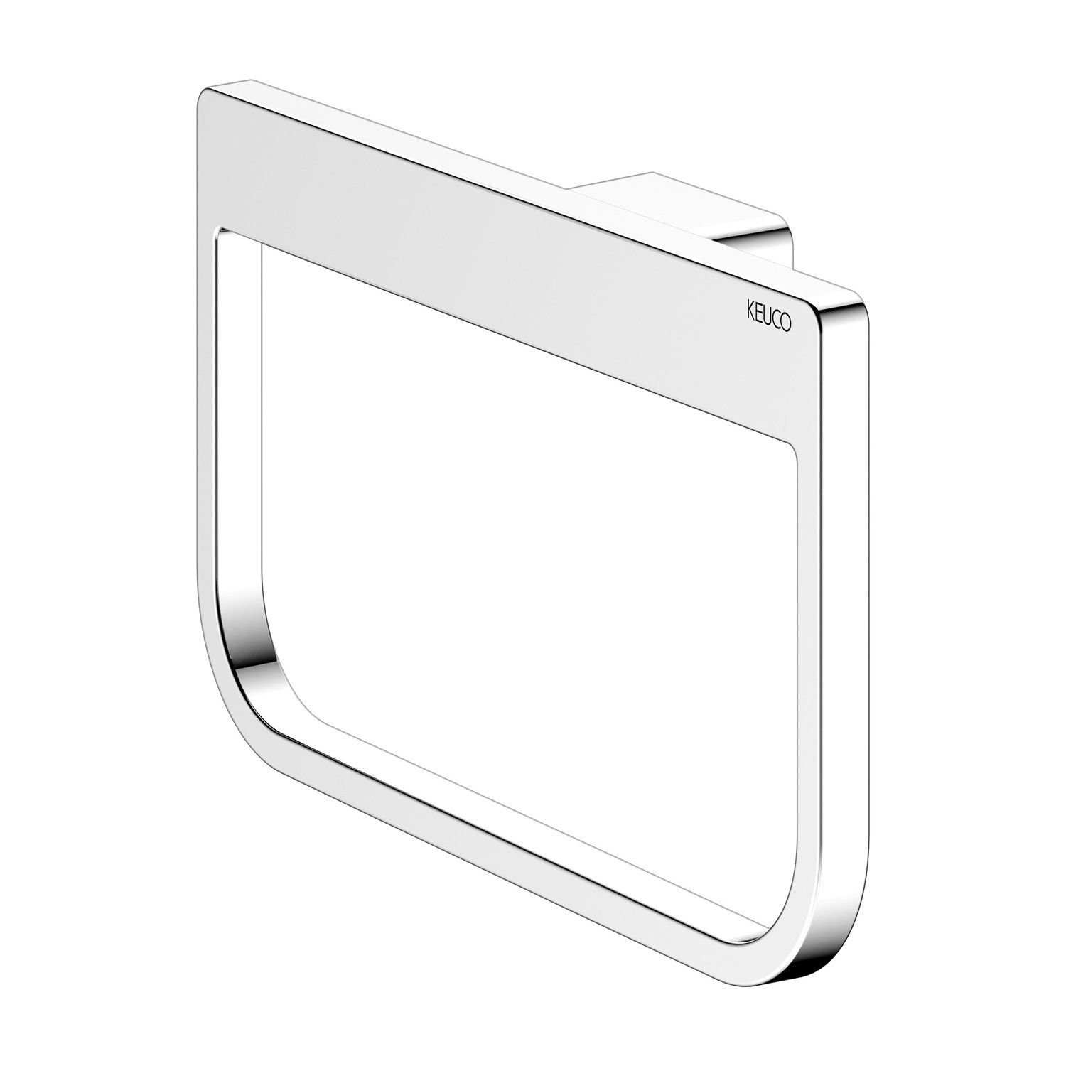 Полотенцедержатель-кольцо KEUCO AVENO 14621 010000 с клеевым комплектом, цвет Хром