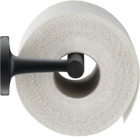 УЦЕНКА. Держатель туалетной бумаги Duravit Starck T  0099374600_УЦ    черный / Изделие с выставки. Потертостей нет. Состояние отличное.