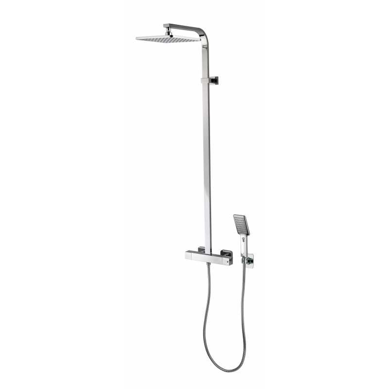 Душевая стойка Bossini R-COSMO Termostatico L40002 из нержавеющей стали (изделие снято с производства)