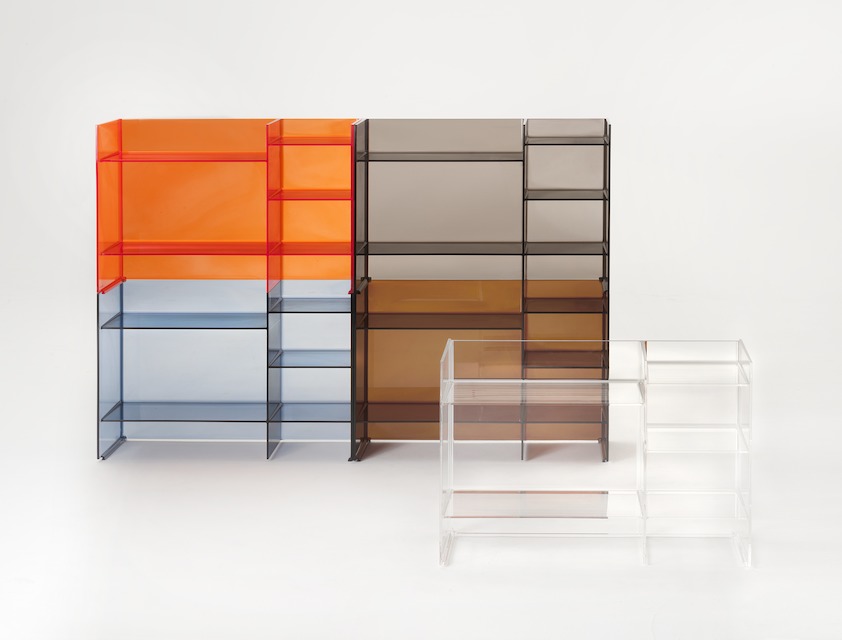 Стеллаж для ванной комнаты Kartell by Laufen   3.8933.1.083.000.1   пластик, голубой