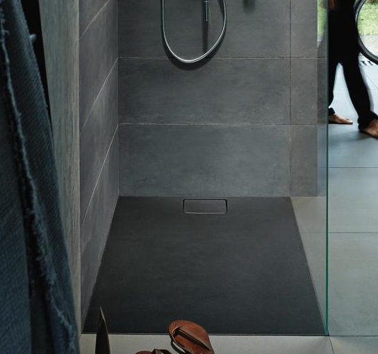 Душевой поддон DURAVIT Stonetto 720168680000000 1200 мм х 1000 мм, антрацит