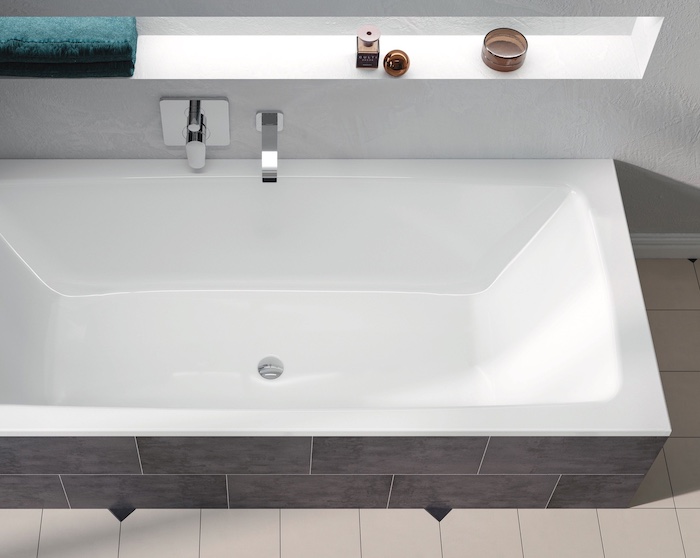 Акриловая встраиваемая ванна Duravit D-Code 700101000000000 1800 х 800