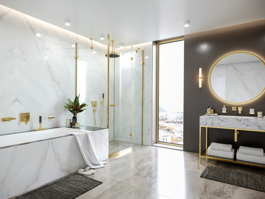 Мыльница HANSGROHE AddStoris 41746990 Полированное золото