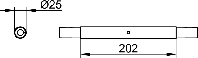Соединительная штанга KEUCO Plan 14932 010000 хром